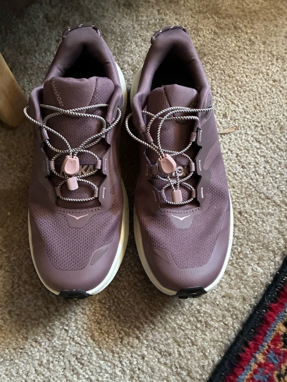 Hoka One One Women's Dusty Mauve sz9 Athletic Sneakers